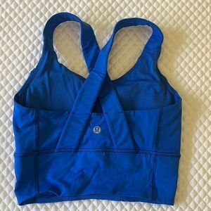 lululemon athletica long line bra size 4